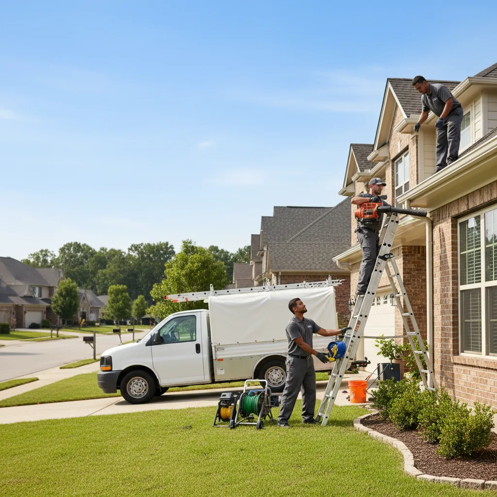 Home Gutter Service in Russell, IL near me